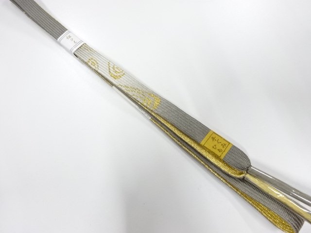 JAPANESE KIMONO / UNUSED KOREI HAND-TIED OBIJIME